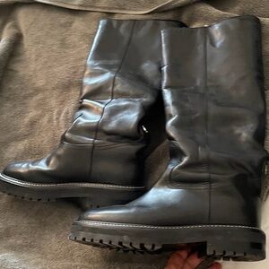 Jimmy Choo Black Designer Boots